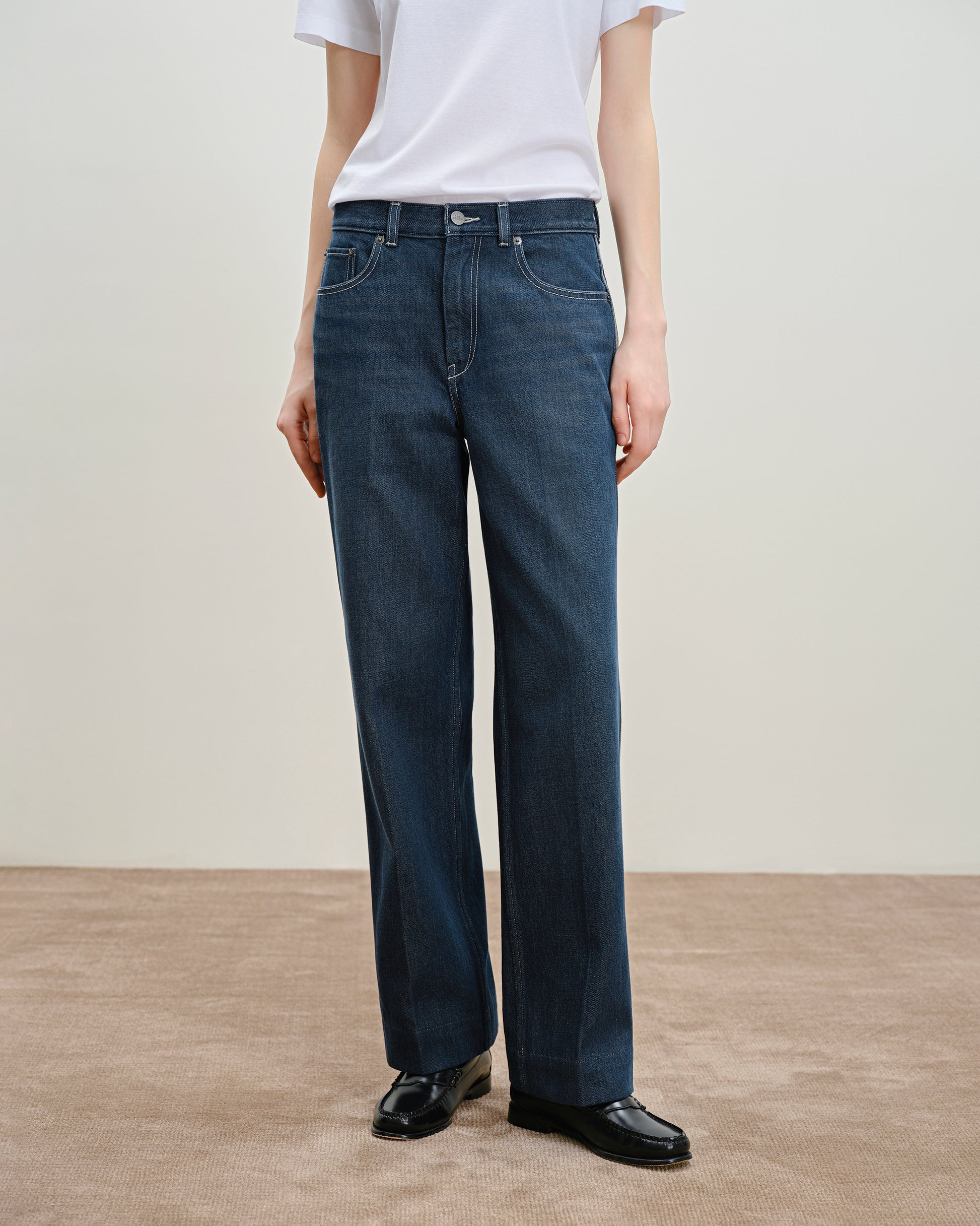 Straight Leg Jeans