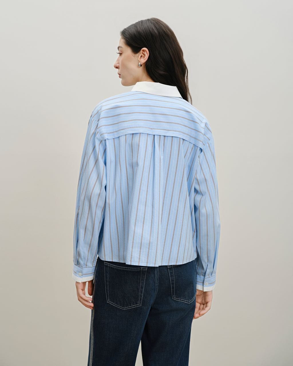 Striped Boxy Shirt