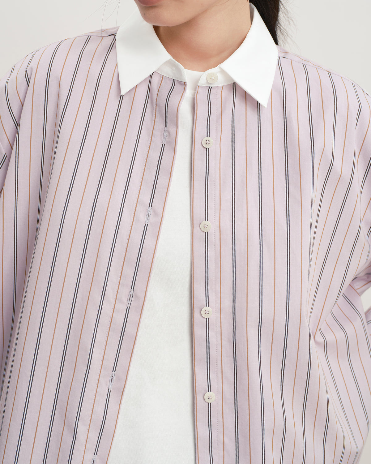 Striped Boxy Shirt