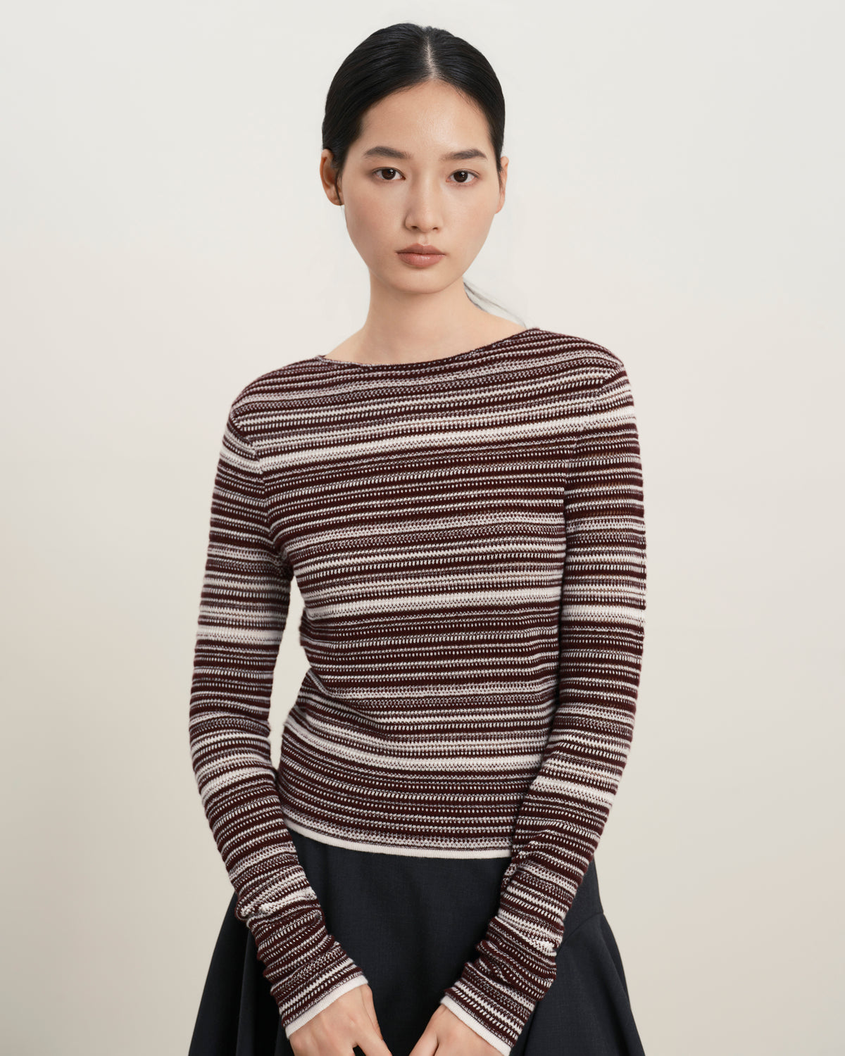 Striped Crewneck Pullover