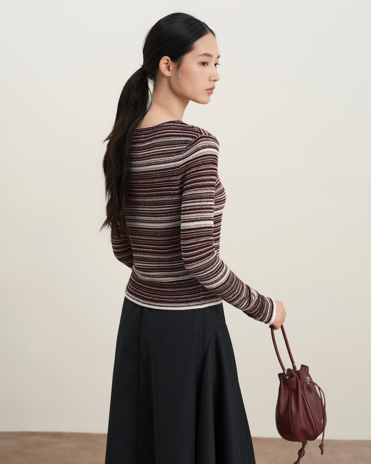Striped Crewneck Pullover