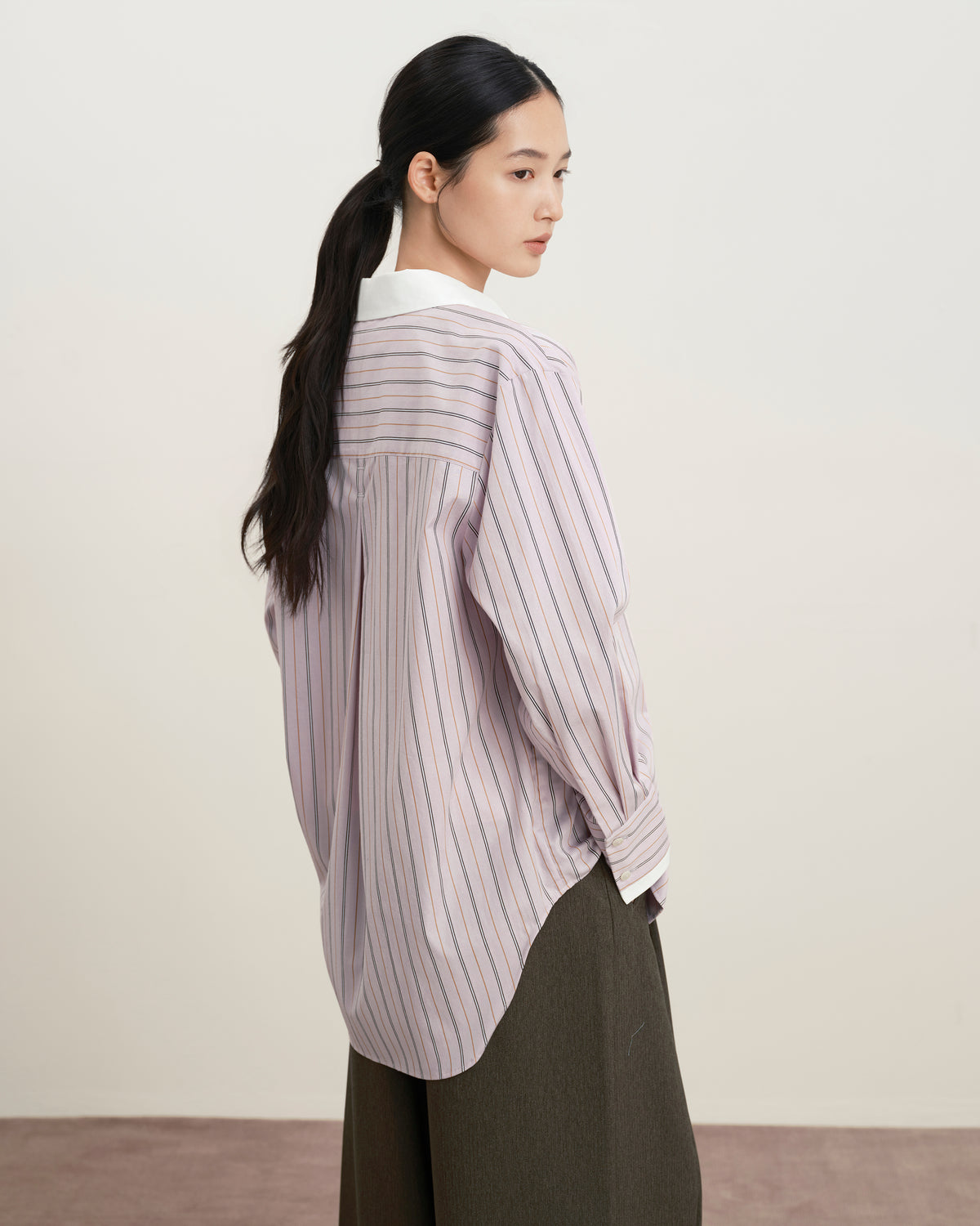 Striped Oversized Shirt