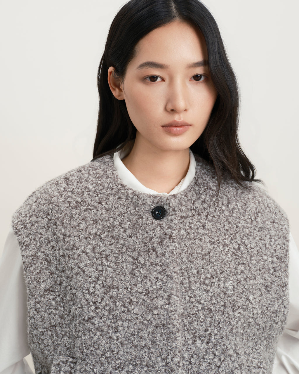 Teddy Pile Vest