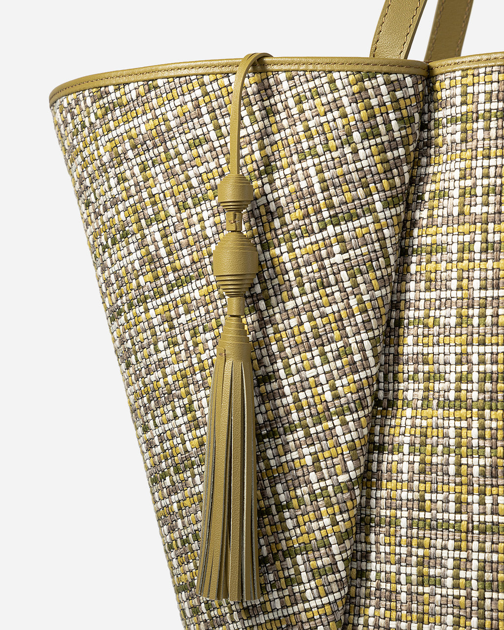 Large Lamp Shade Tweed Tote