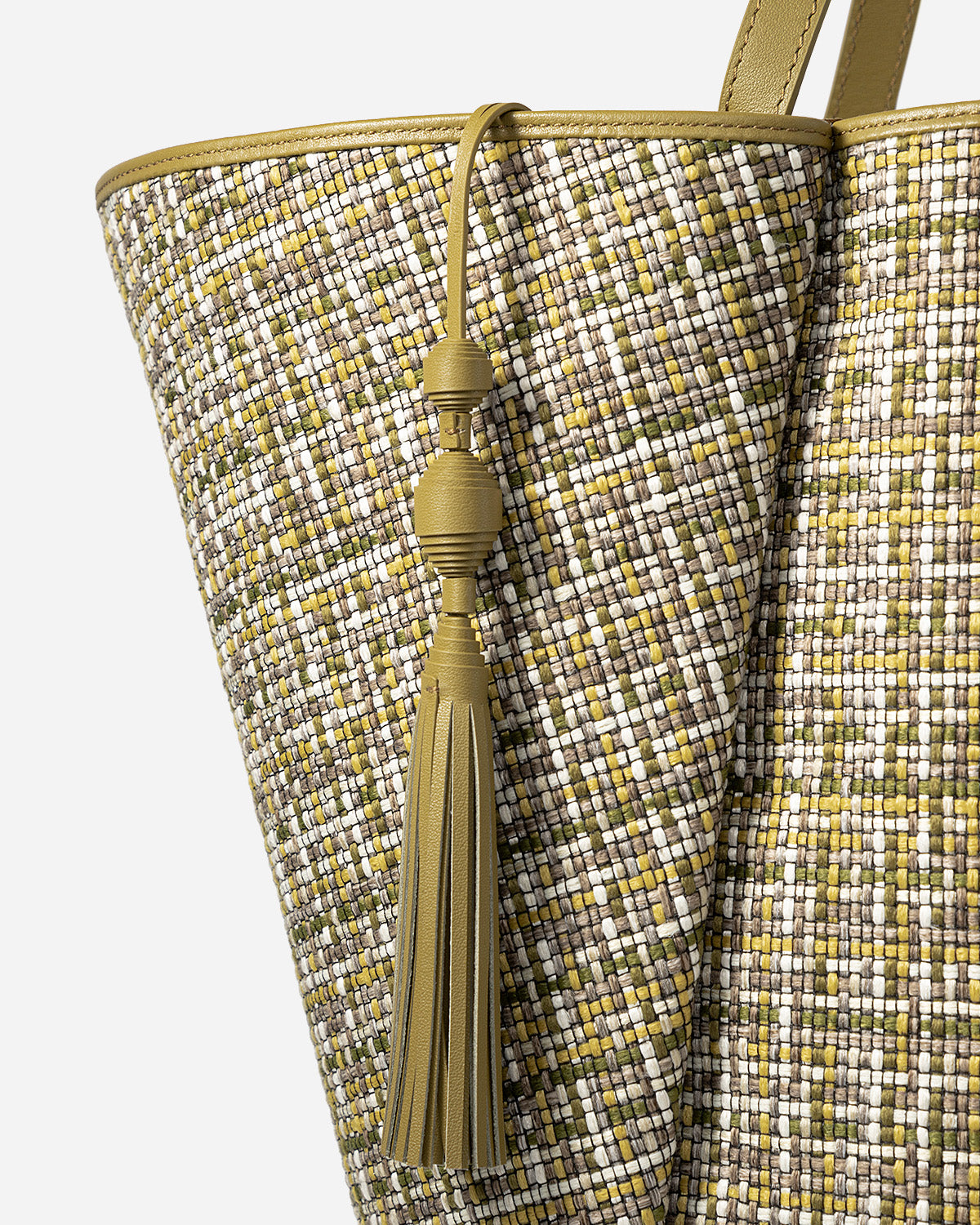 Large Lamp Shade Tweed Tote