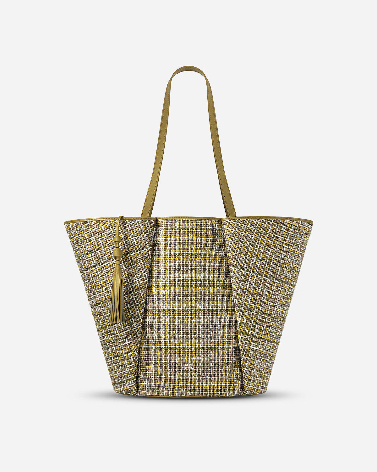 Large Lamp Shade Tweed Tote