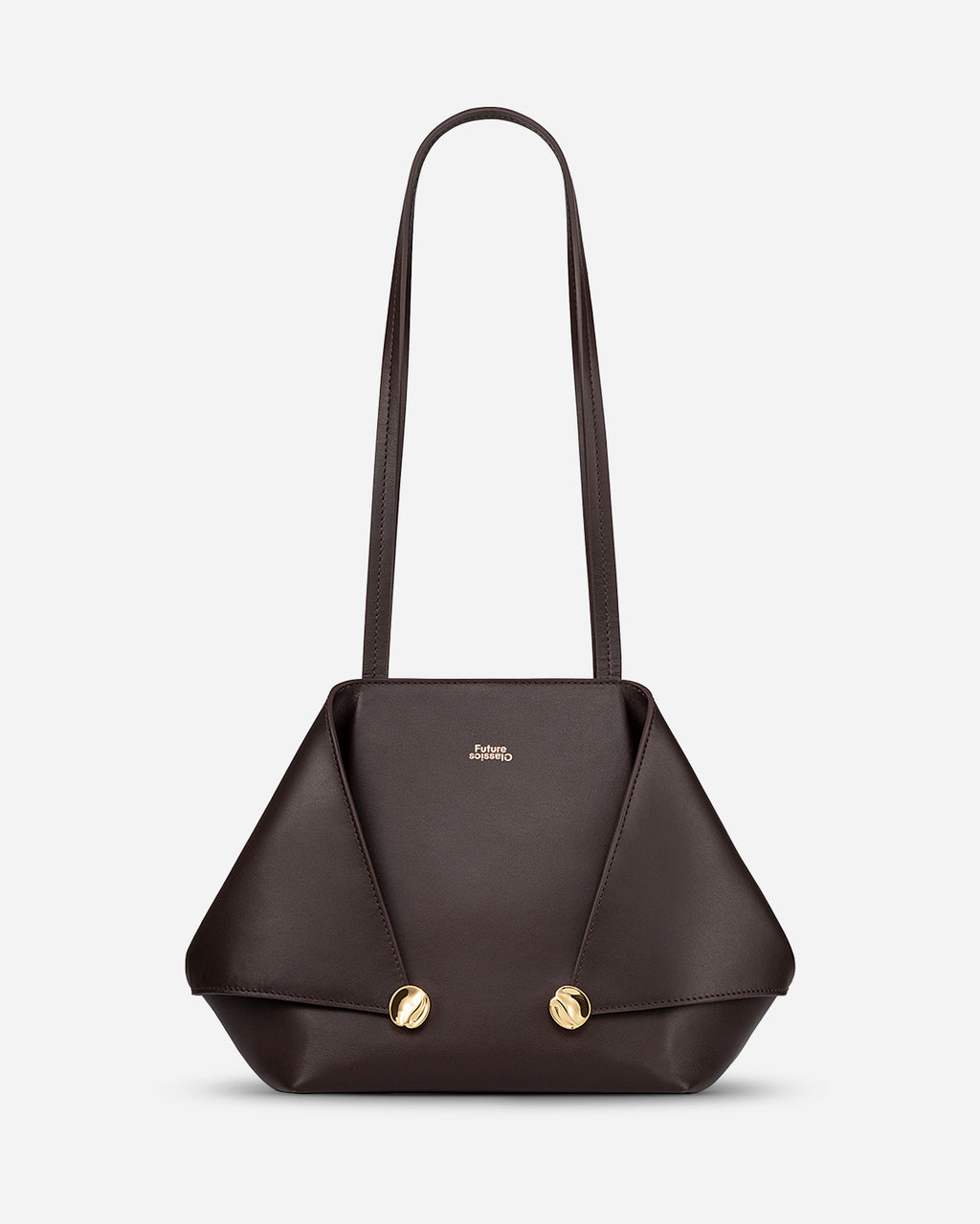 Small Collar Nappa Tote
