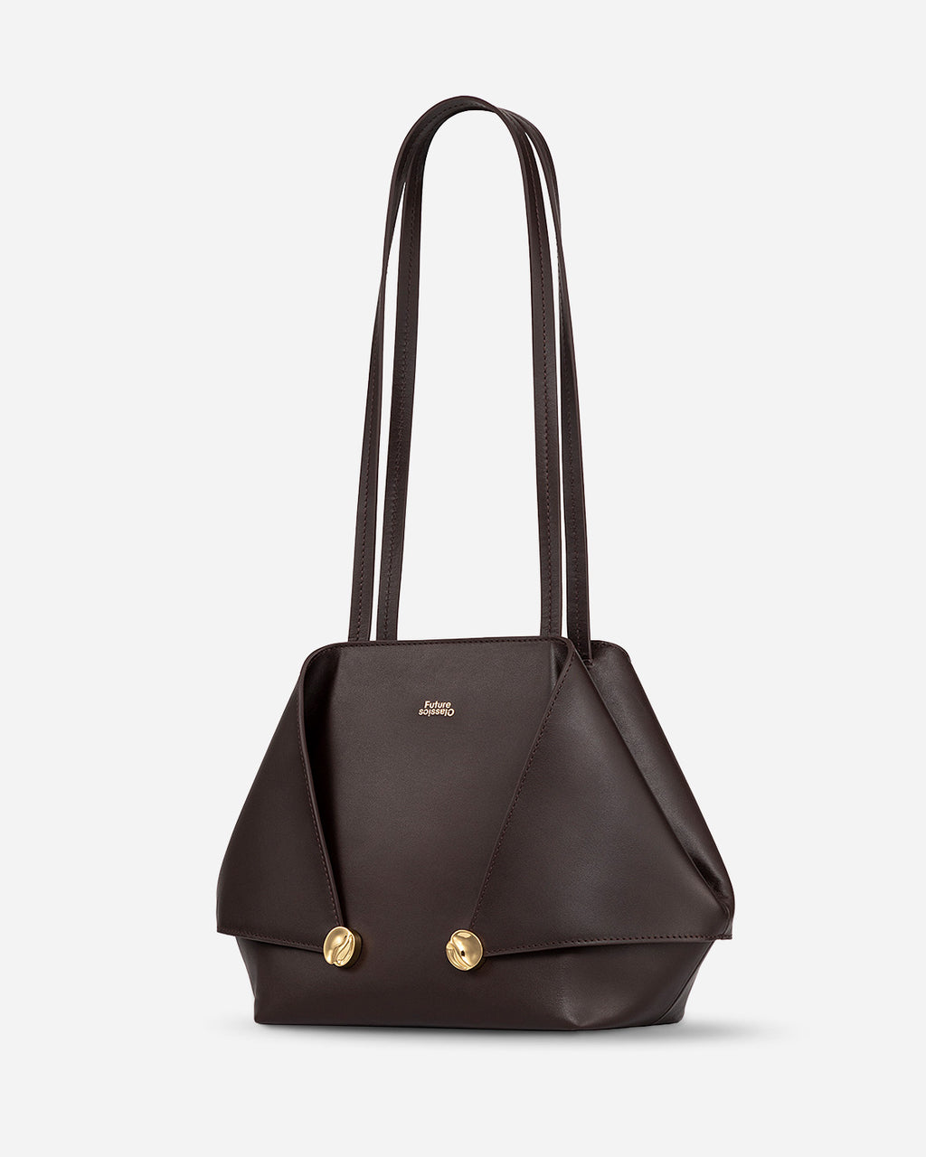 Small Collar Nappa Tote