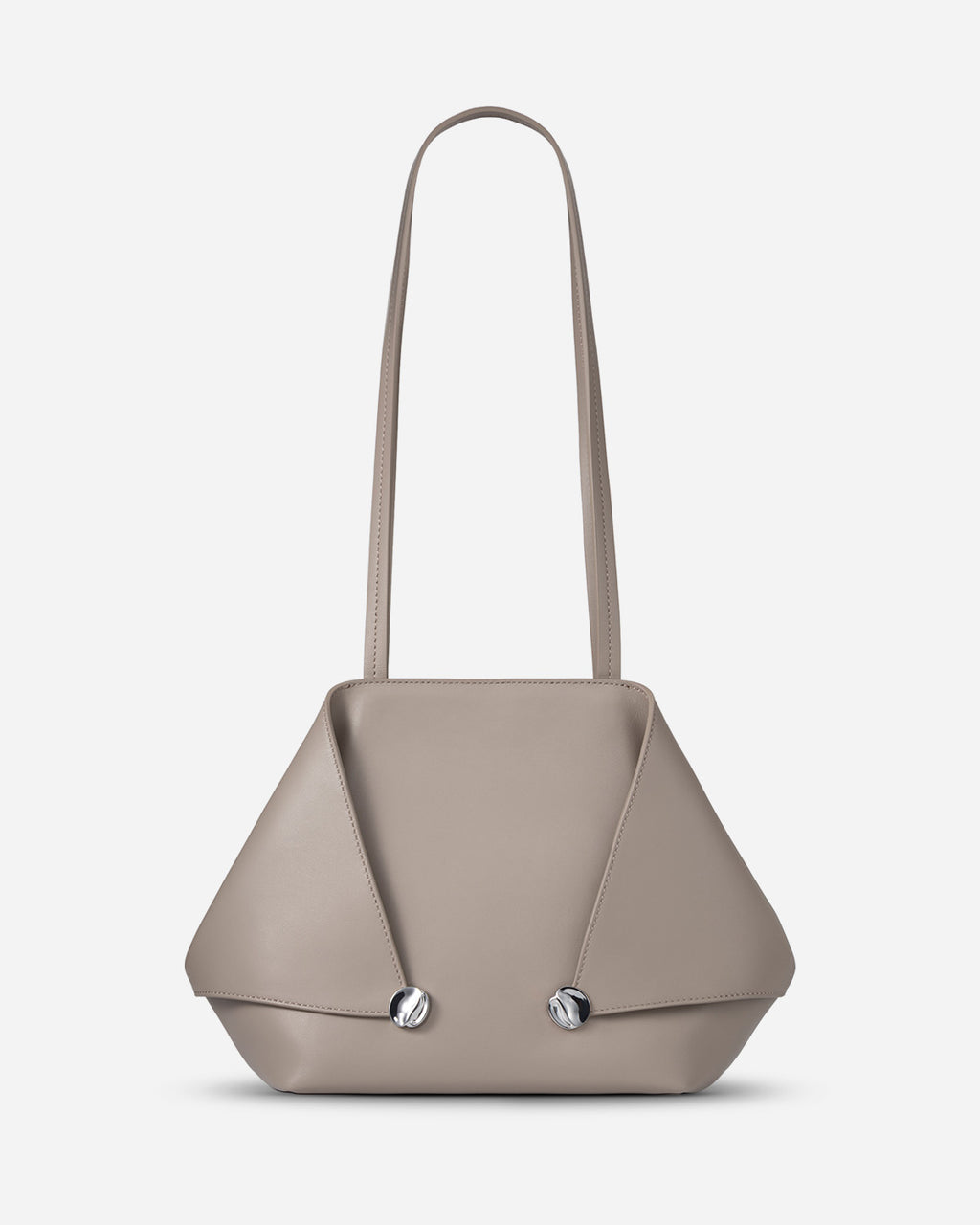 Small Collar Nappa Tote