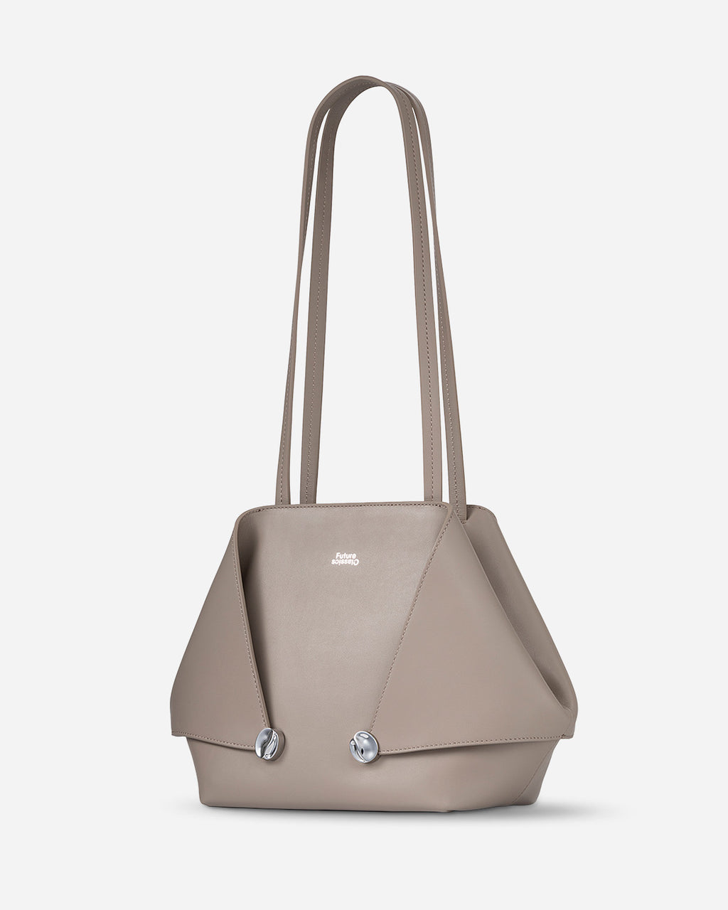 Small Collar Nappa Tote