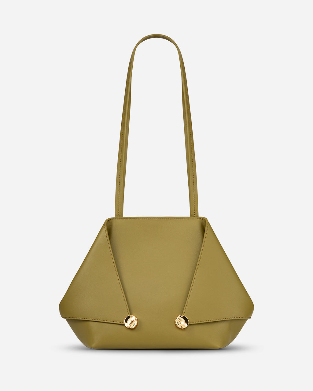 Small Collar Nappa Tote