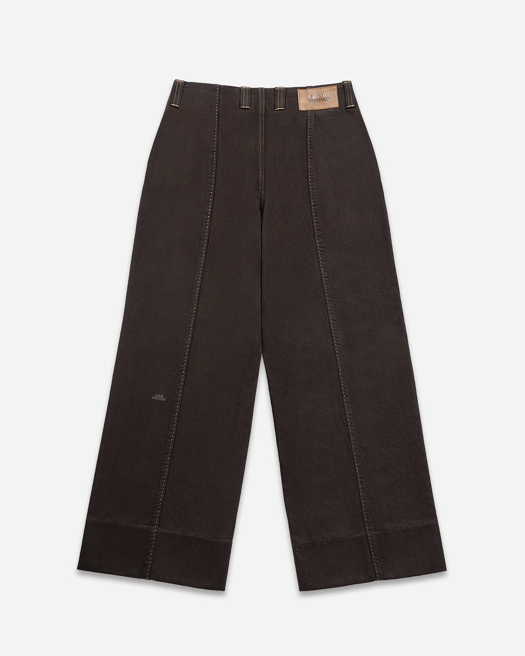 Panel Jeans Coffee Bean