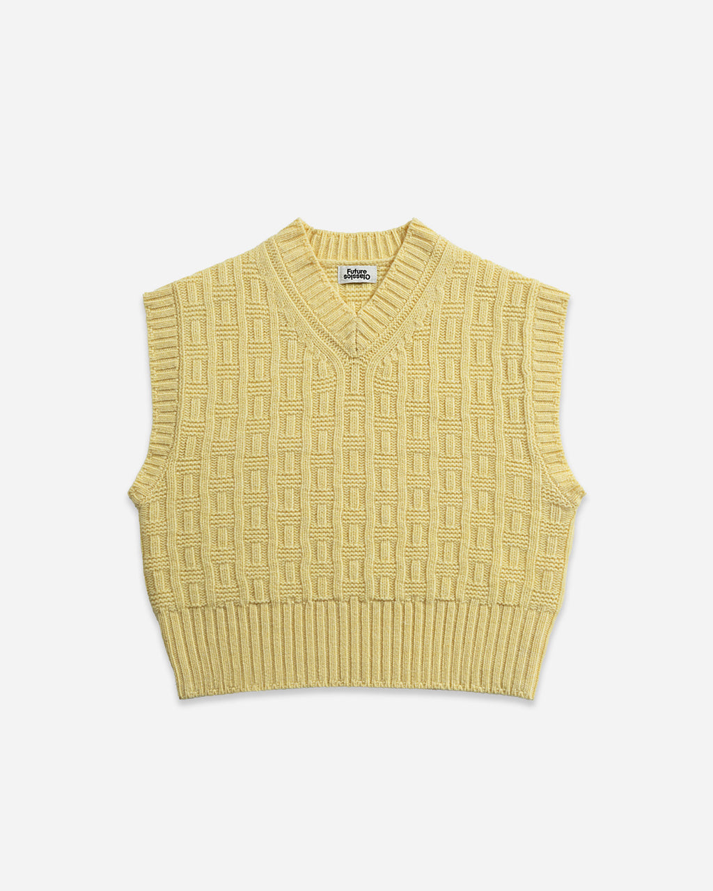 Oversized Knitted Vest