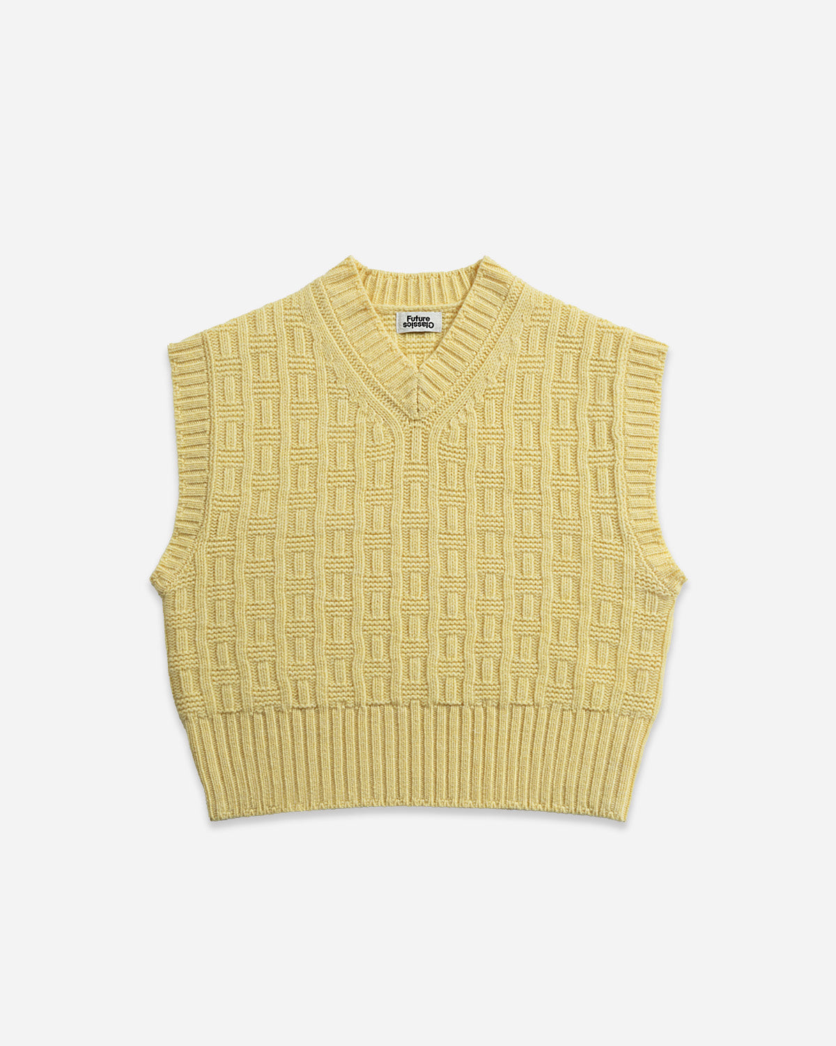 Oversized Knitted Vest