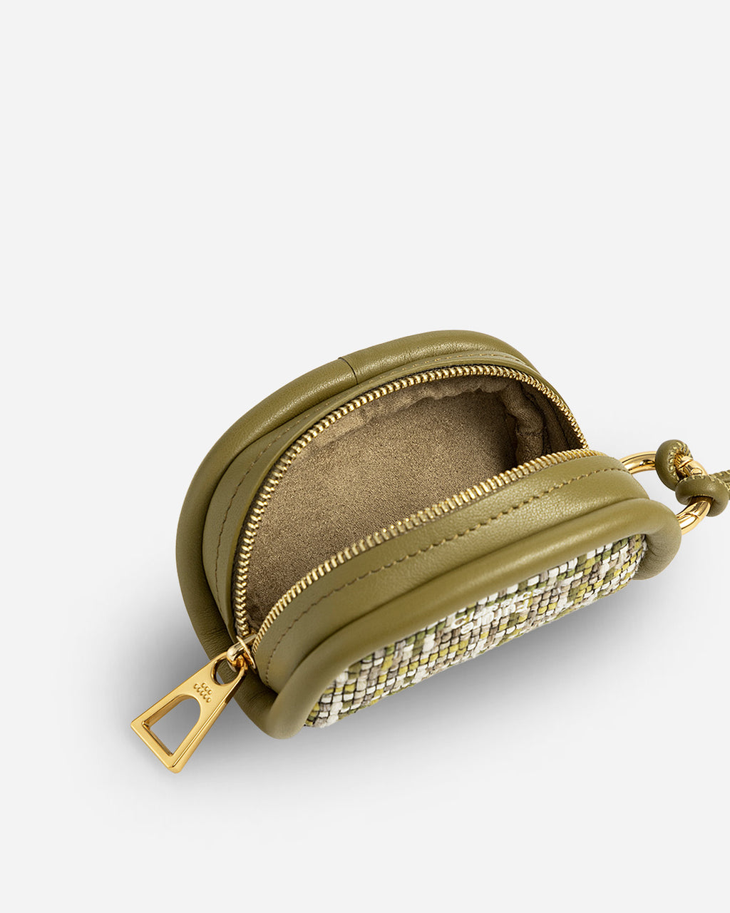 Micro Loaf Tweed Zip Pouch