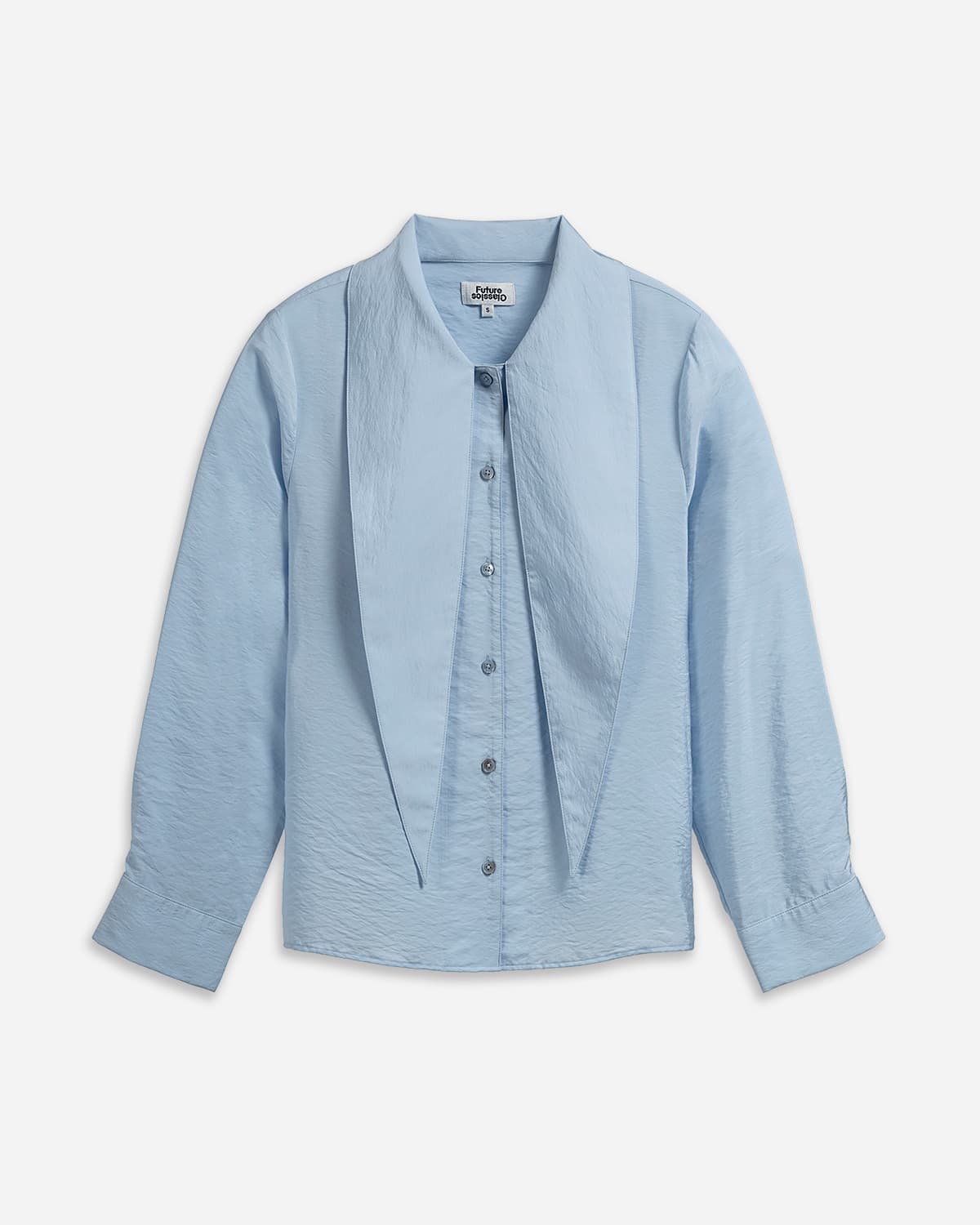 Scarf Collar Shirt