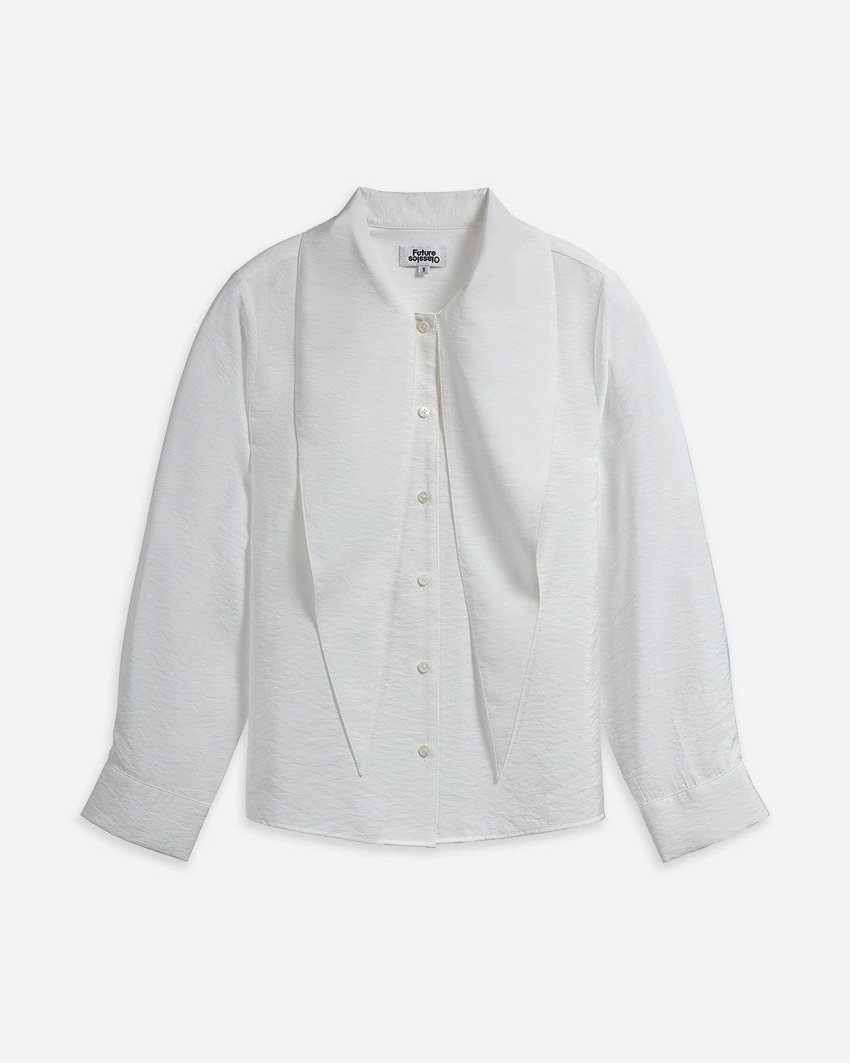 Scarf Collar Shirt