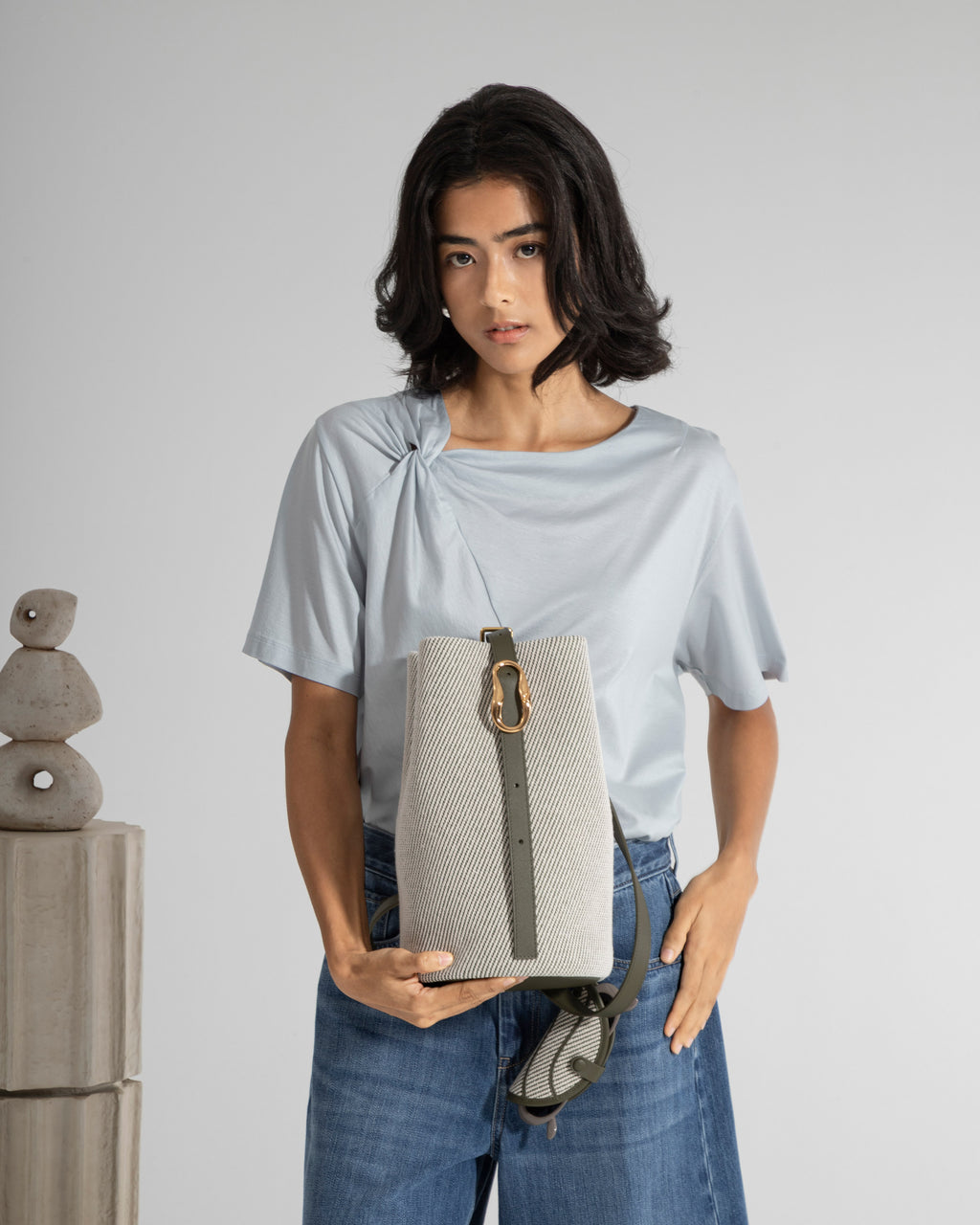Medium Convertible Canvas Bucket