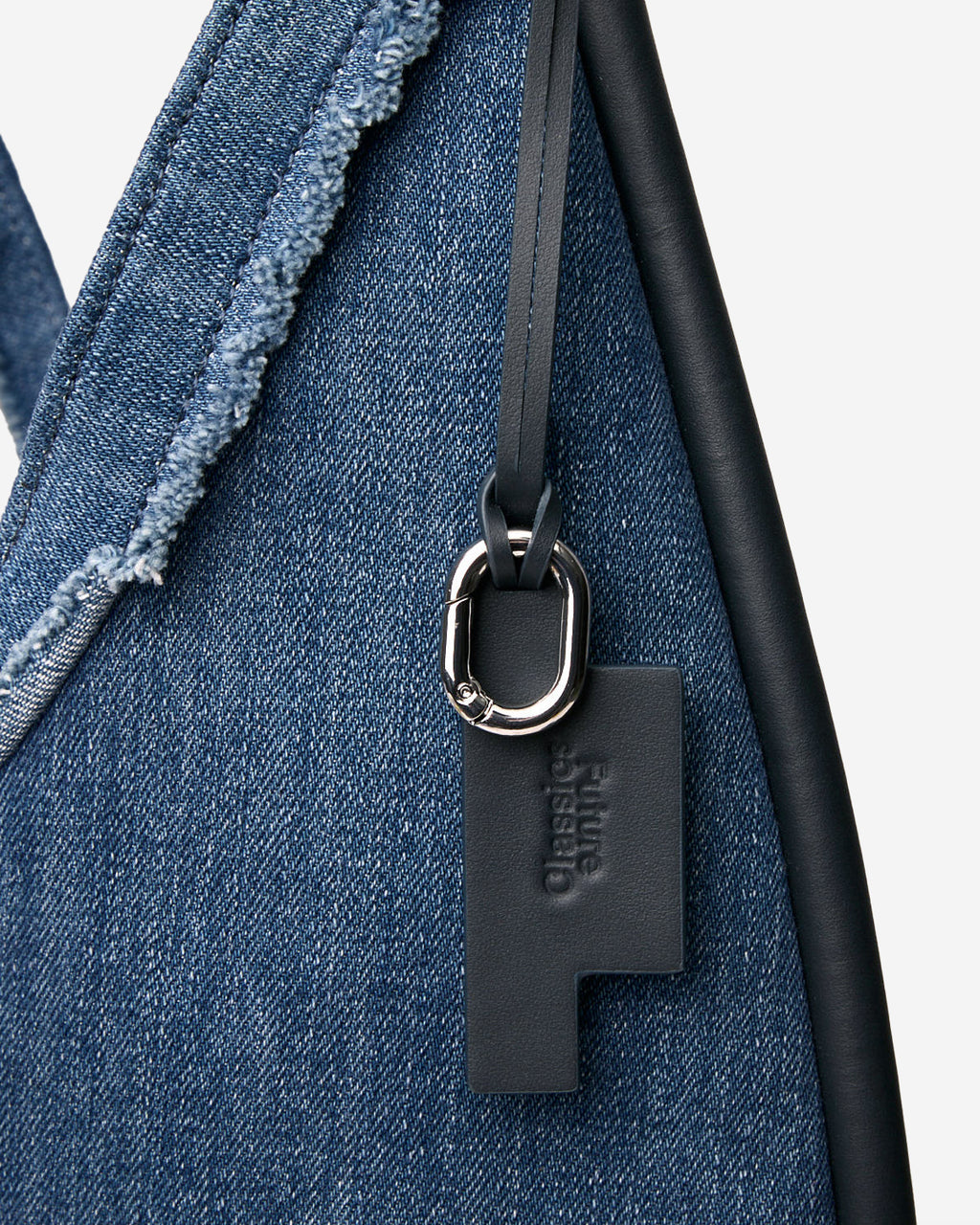 Large Teardrop Denim Hobo