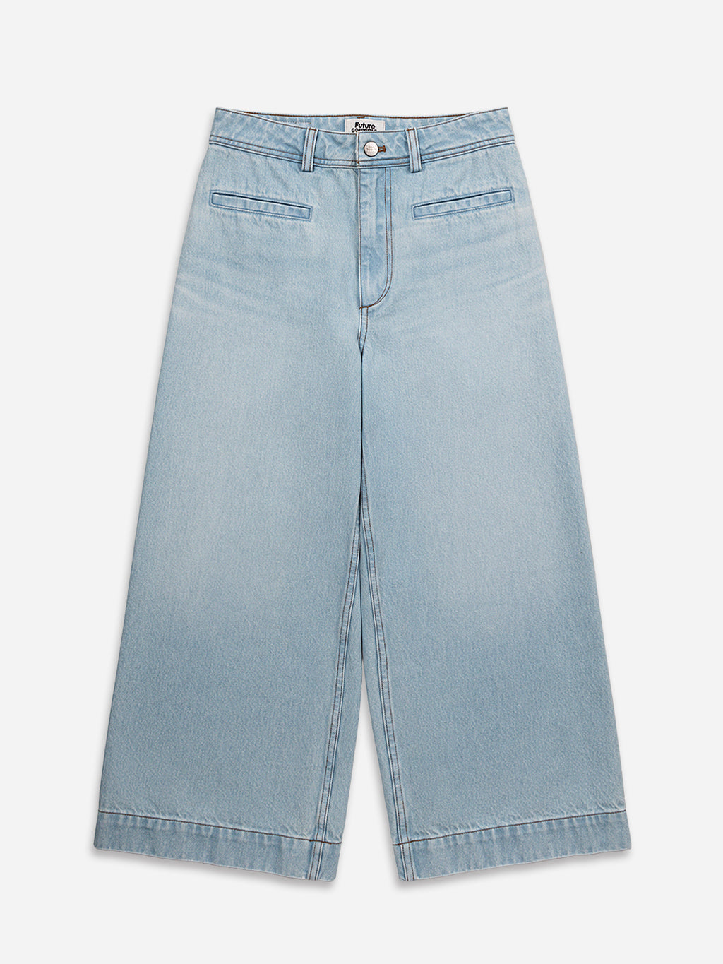 Cropped Wide Leg Jeans