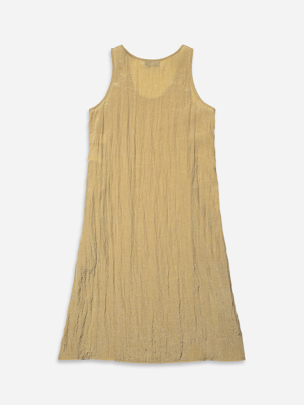 Crinkle Slit Dress