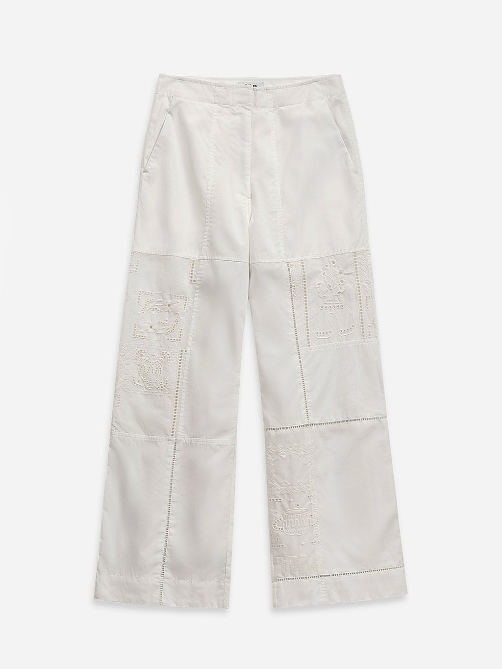 Patchwork Oeuvres Pants