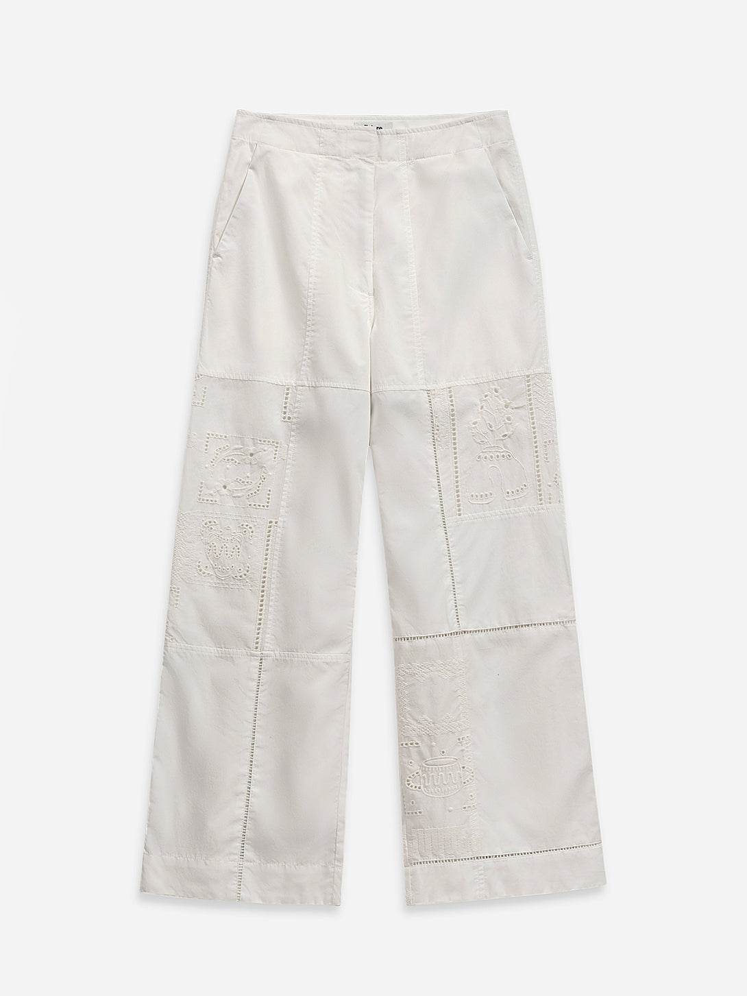 Patchwork Oeuvres Pants