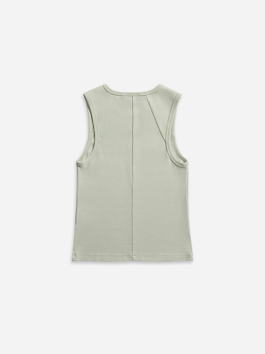 Shoulder Yoked Tank Top
