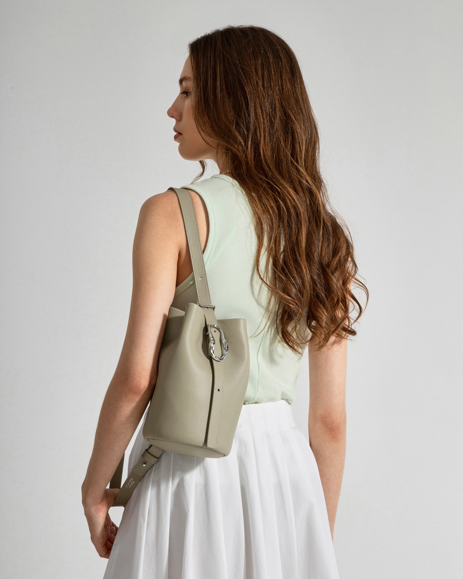 Shoulder Yoked Tank Top