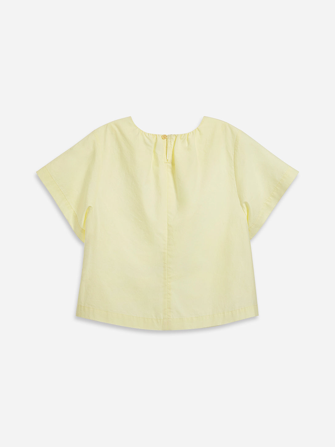 Gathered Neck SS Top