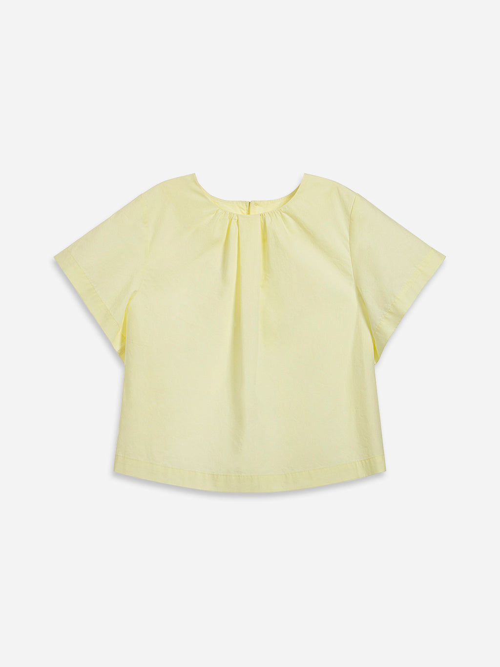 Gathered Neck SS Top