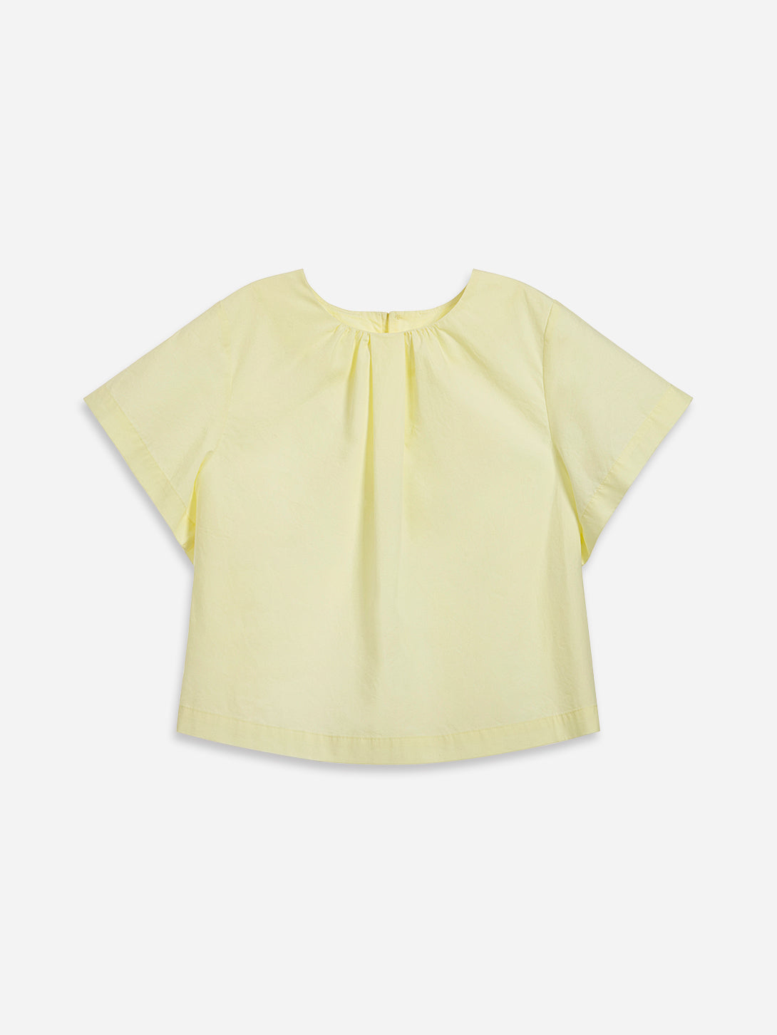 Gathered Neck SS Top