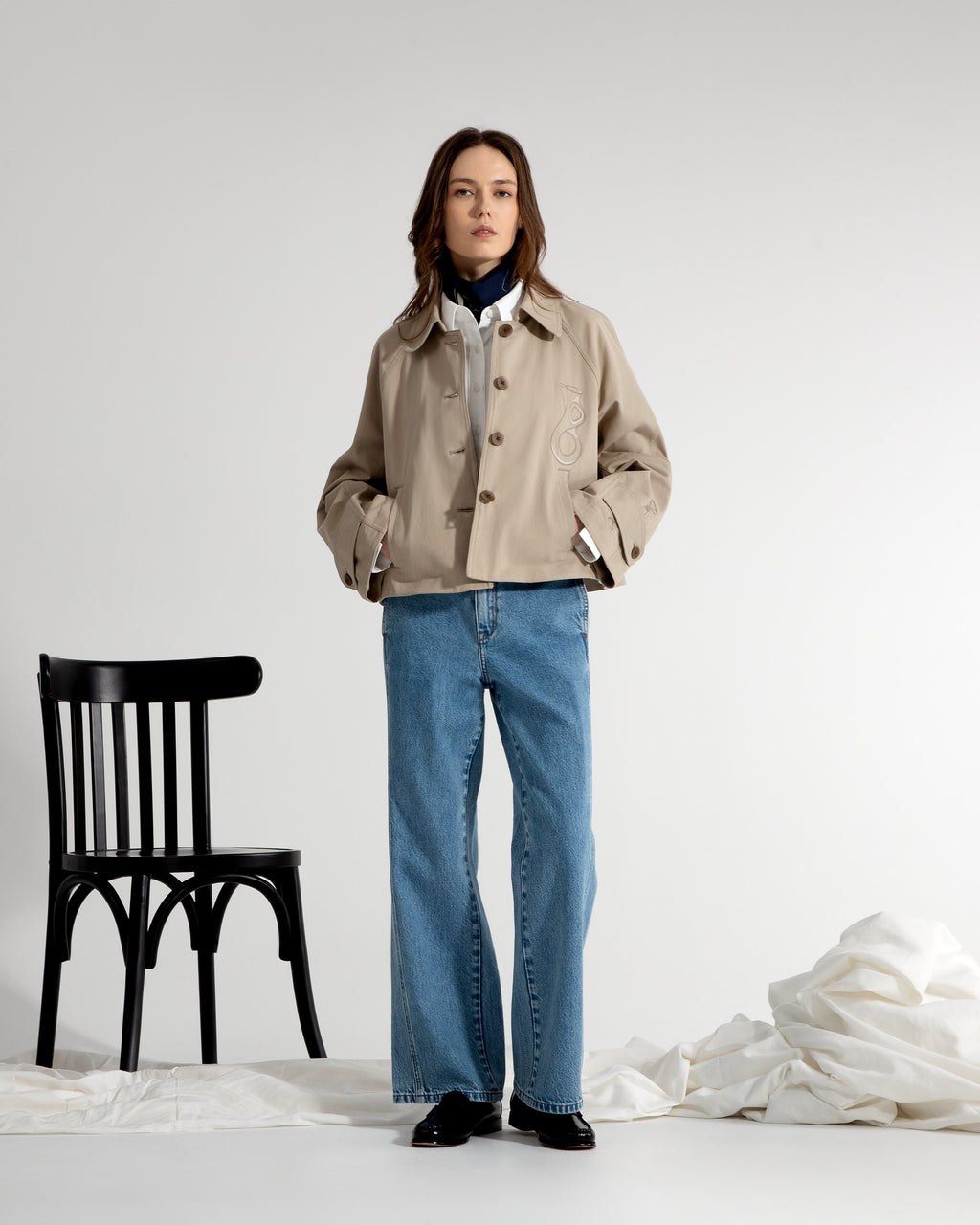 Oeuvres Embroidery Jacket