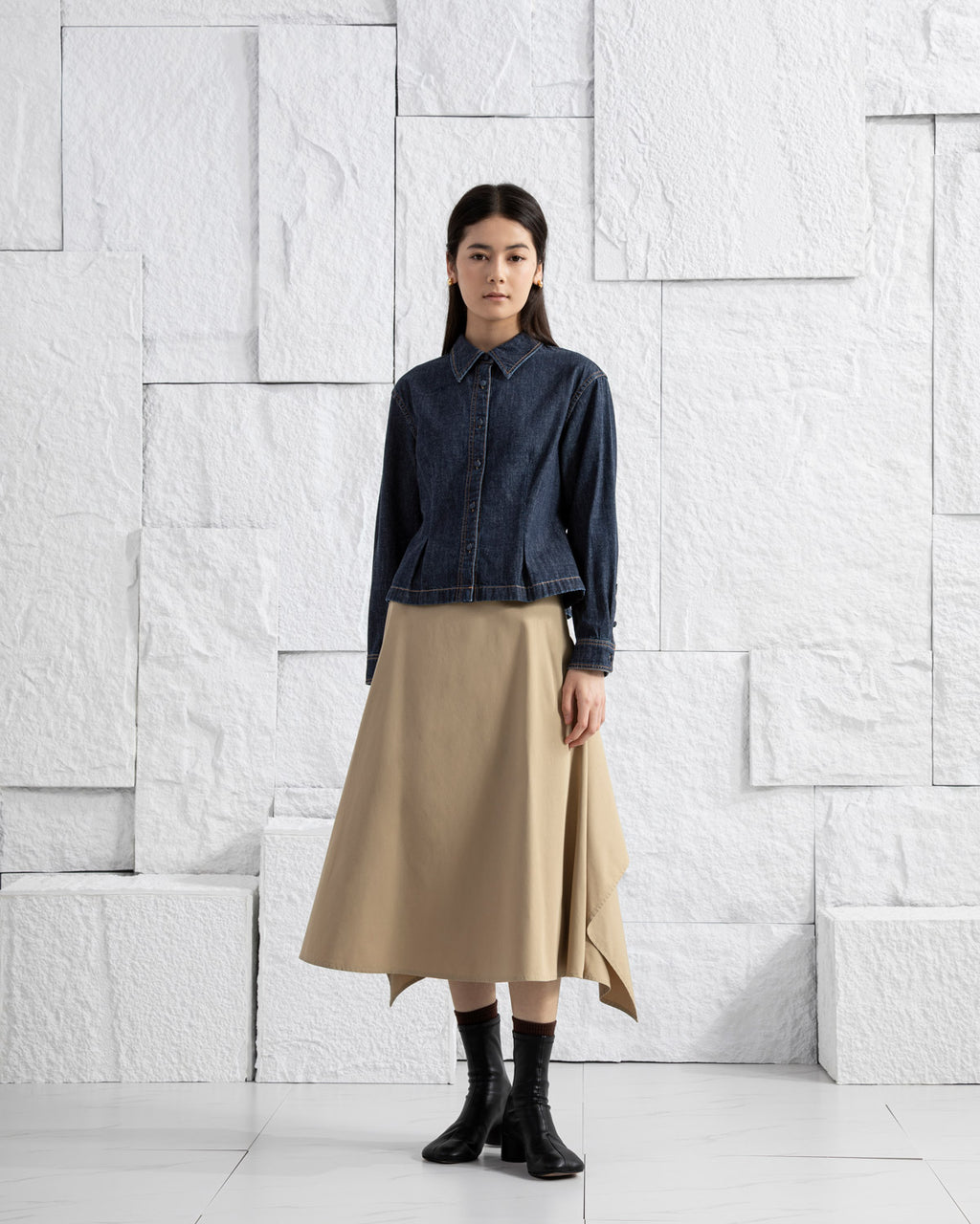 Draped Skirt
