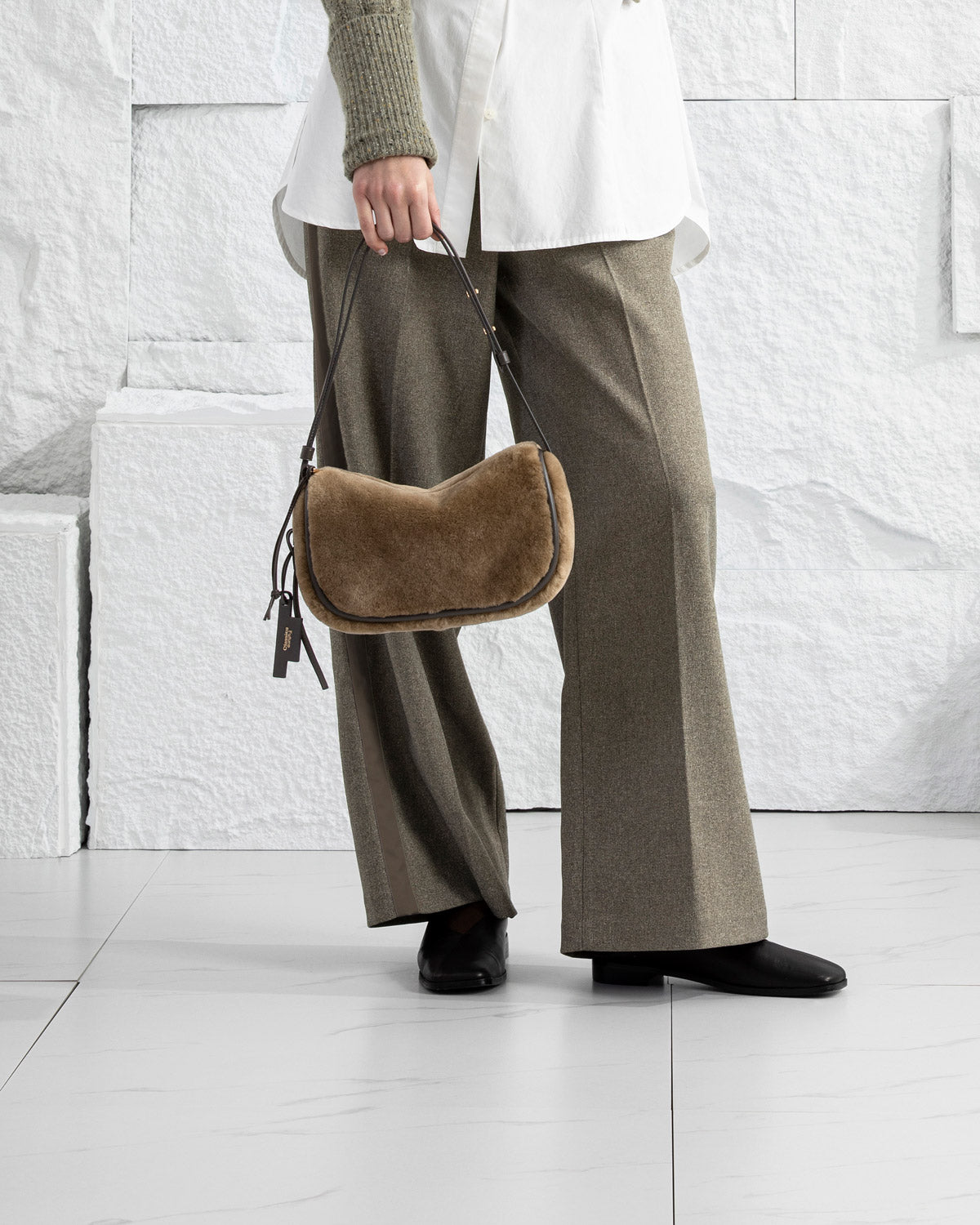Small Sheepskin Loaf Crossbody