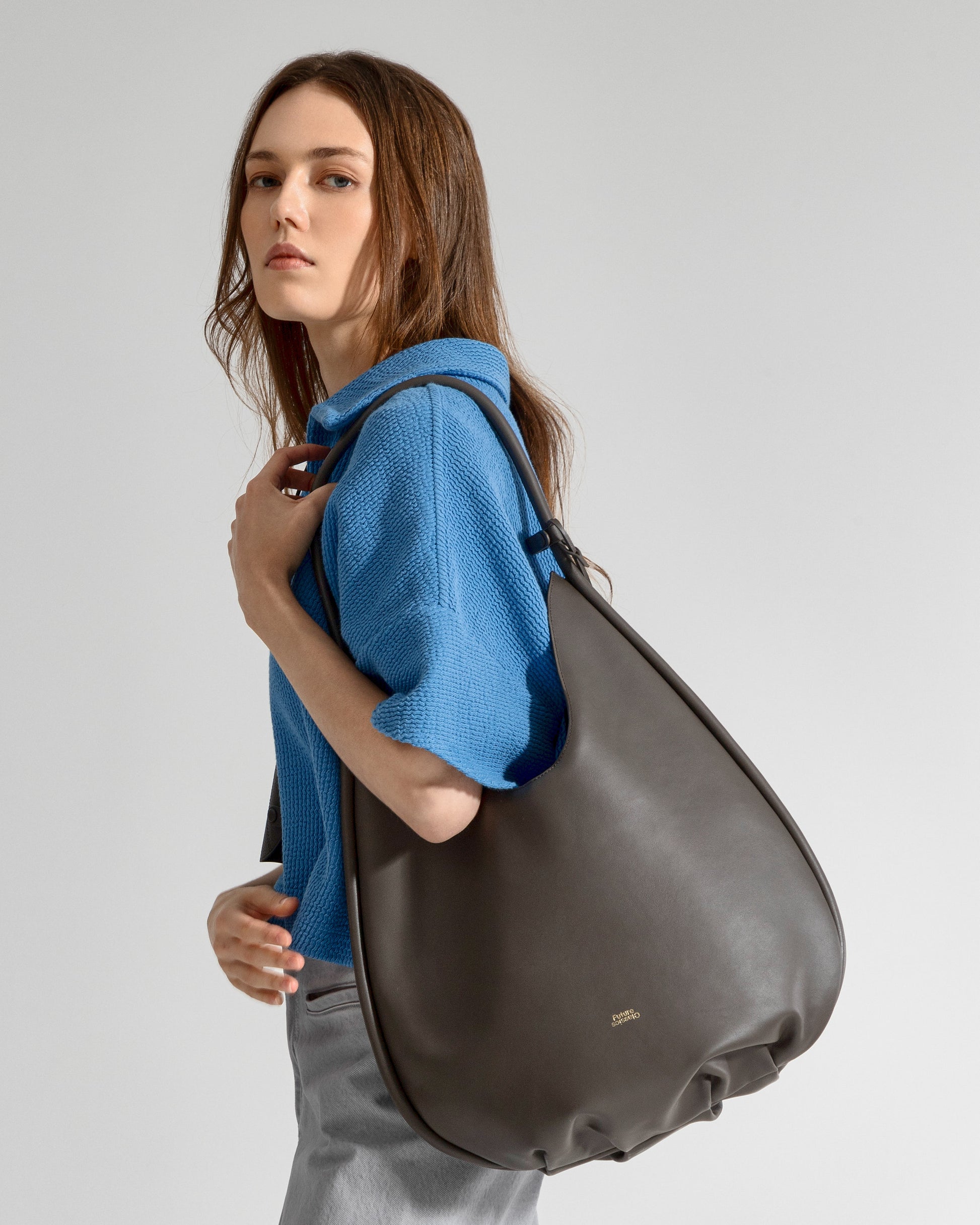 Large Teardrop Nappa Hobo